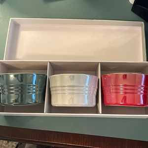 Le Creuset Metallics - Set of 3 Stackable Ramekins